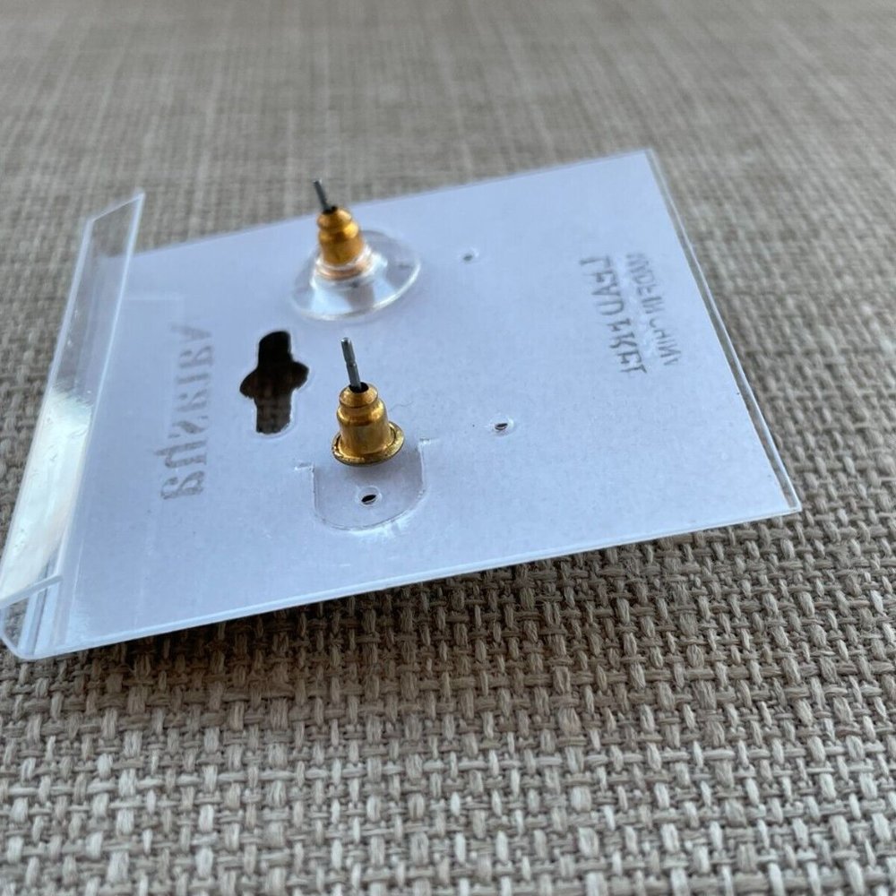 Natasha Women Earrings Stud Lead Free Gold Tone Ladies Earrings Jewelry New - Picture 6 of 11